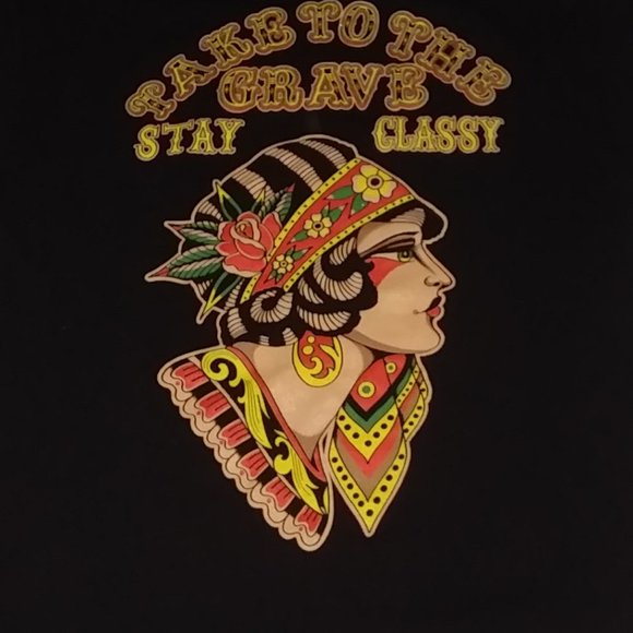 Take to the Grave "Stay Classy" Tee - Picture 4 of 7
